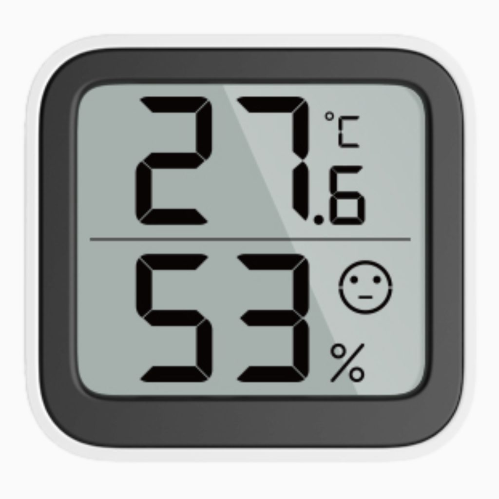 hygrometer luchtvochtigheidsmeter, voorkom schimmel