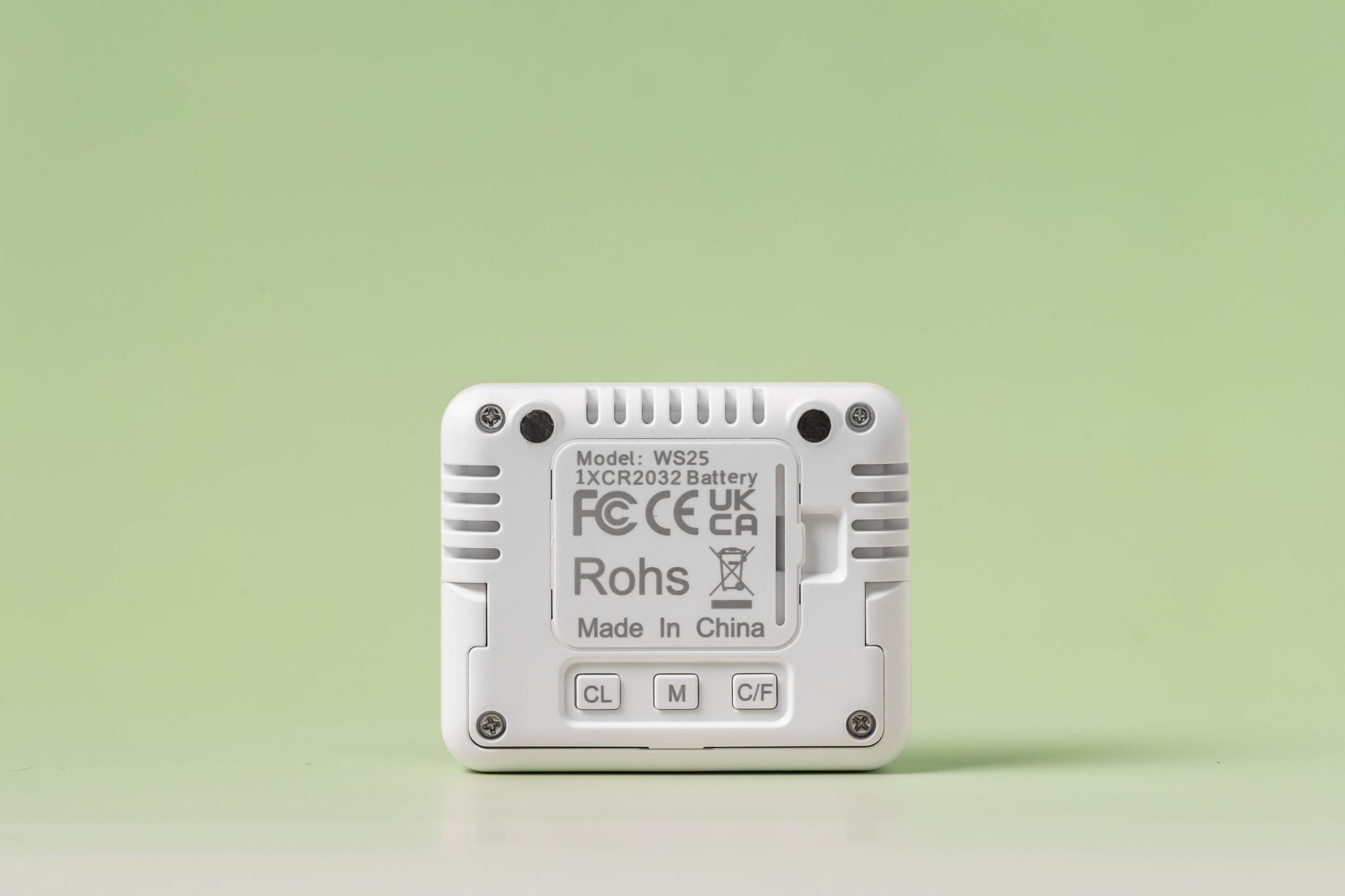 YUCONN Hygrometer YCN-25 – Digitale thermo-hygrometer wit voor binnen