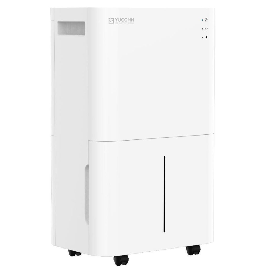Yuconn FlowPro25L luchtontvochtiger – krachtig model voor grote ruimtes tot 120 m² met 25L capaciteit