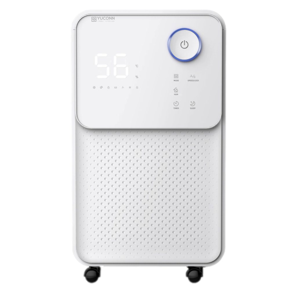 Luchtontvochtiger voor sneller drogen van het was