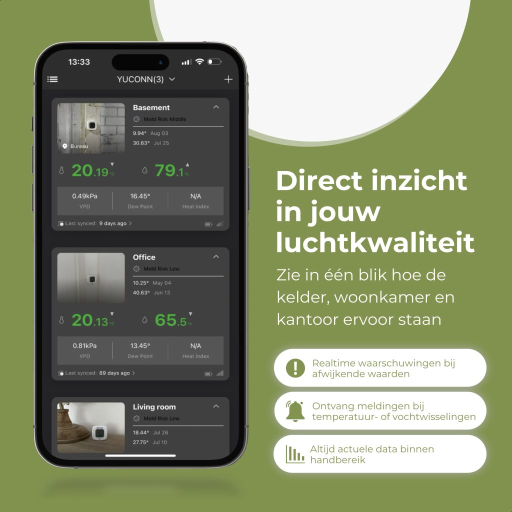 Slimme hygrometer bluetooth