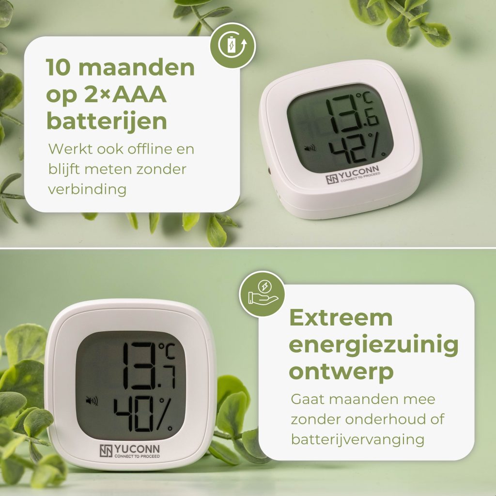 Slimme hygrometer bluetooth