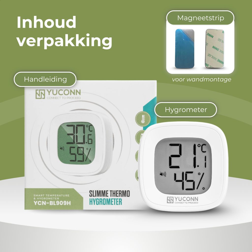 Slimme hygrometer bluetooth