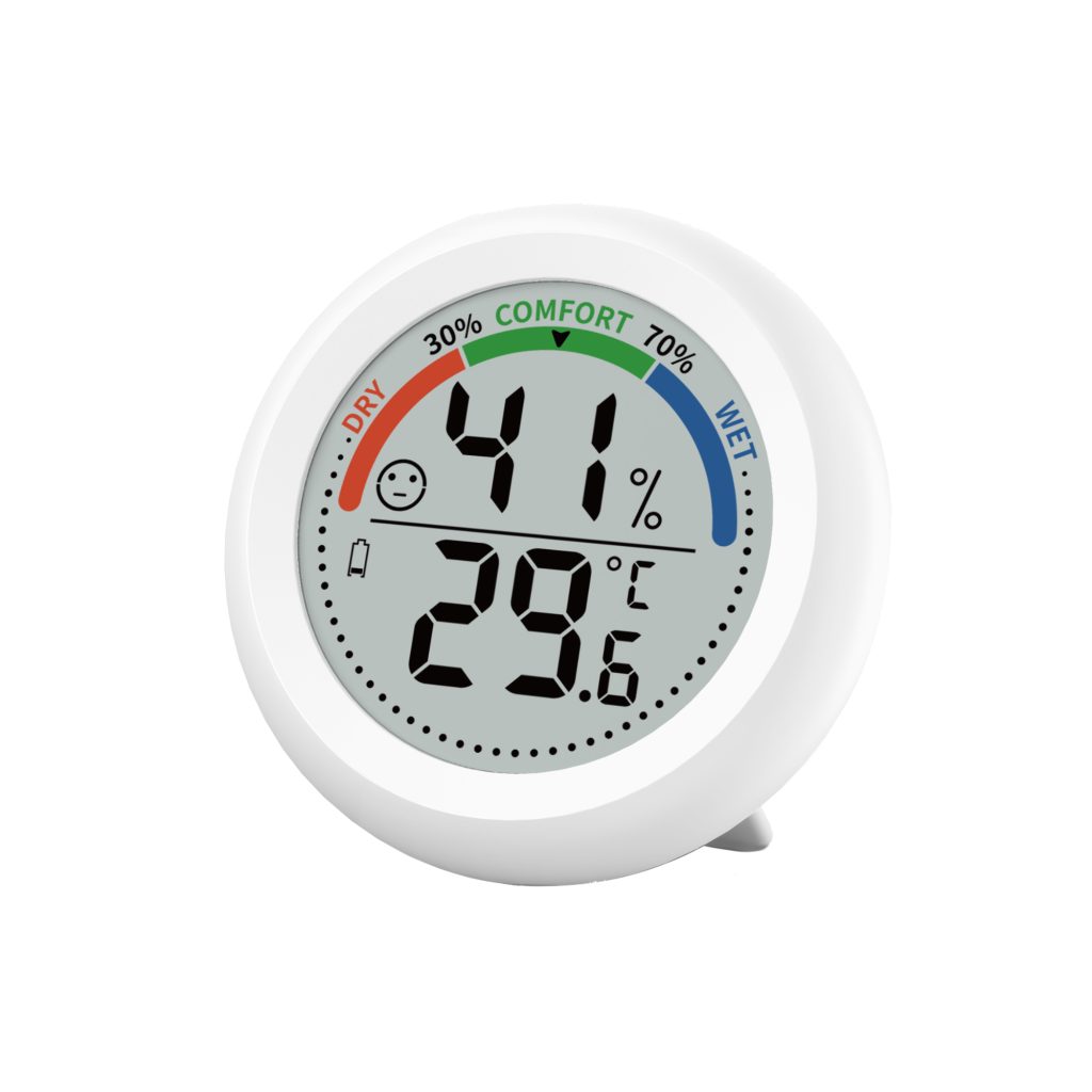 YUCONN Slimme Hygrometer YCN-H202R – Meet luchtvochtigheid en temperatuur nauwkeurig